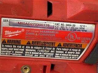 Milwaukee 3404-20 12V Fuel Cordless 1/2